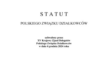 Nowy Statut PZD – 16.04.2025