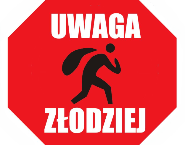 UWAGA ZŁODZIEJ