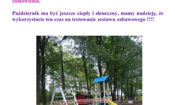 Nowa atrakcja na placu apelowym